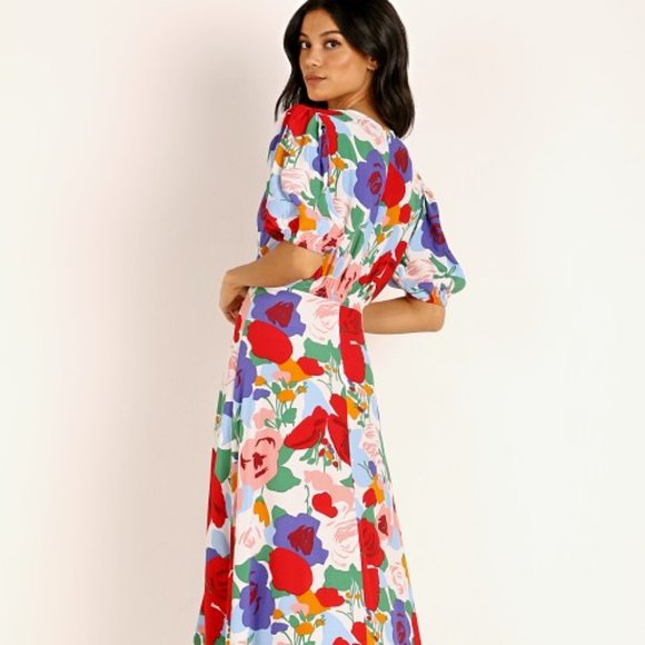 NWT Faithfull The Brand Anita Floral Midi Dress - Picture 8 of 16